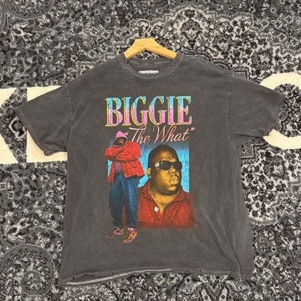 Urban Outfitters The Notorious B.I.G. Biggie "The What" Graphic T-Shirt
